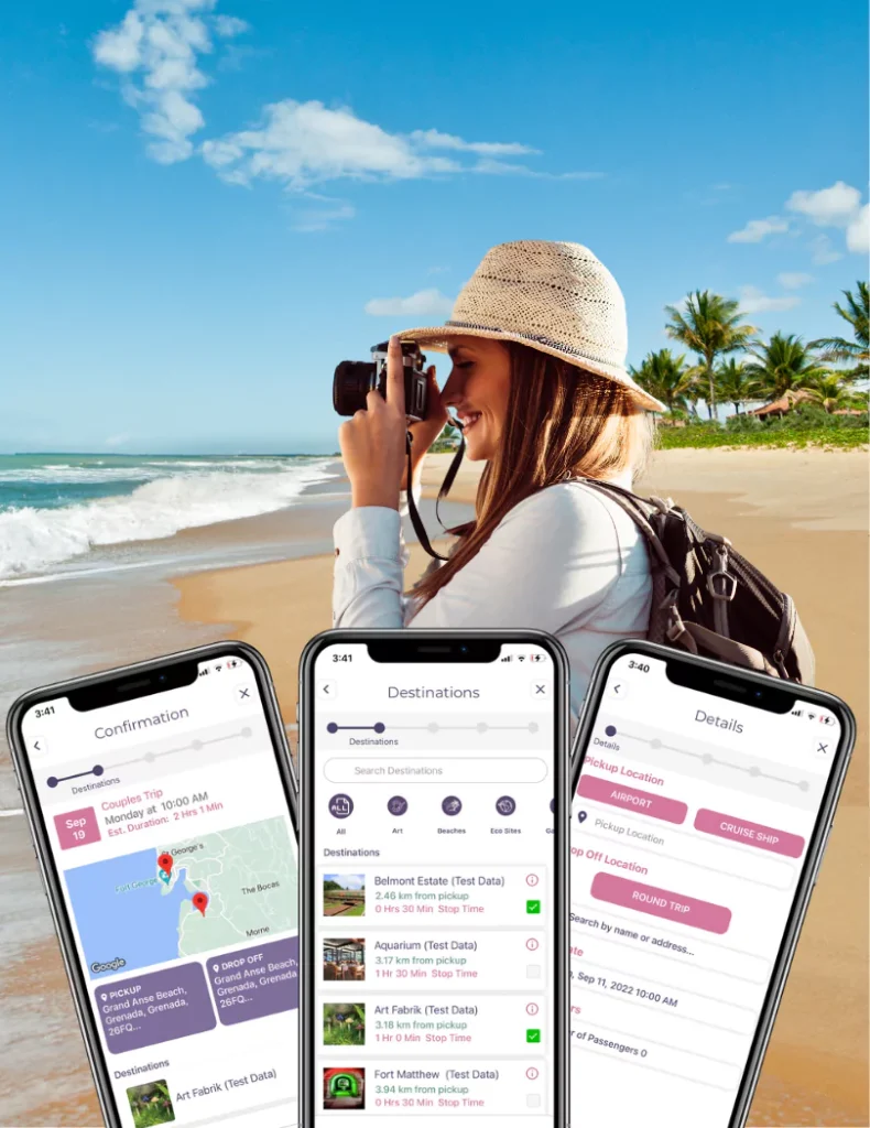 Waterfalls in Grenada - Book with I'm Local Mobile App